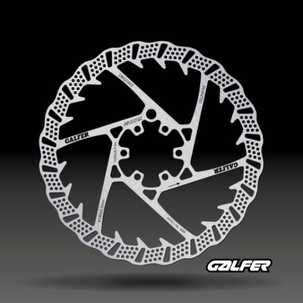 画像1: Ｇａｌｆｅｒ　ディスクブレーキローター（１８０ｍｍ　ｘ　２．０ｍｍ）プレミアムタイプ (1)