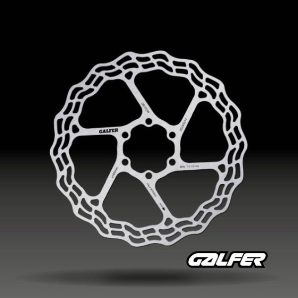 画像1: Ｇａｌｆｅｒ　ディスクブレーキローター（１６０ｍｍ　×　１．８ｍｍ　ｆｏｒ　Ｒｏａｄ） (1)