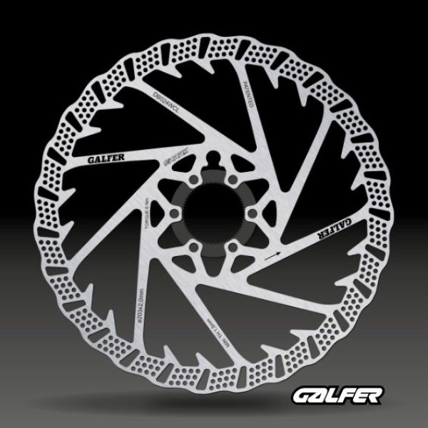 画像1: Ｇａｌｆｅｒ　ディスクブレーキローター（２０３ｍｍ　×　２．０ｍｍ　ｗ／Ｃｅｎｔｅｒｌｏｃｋ）プレミアムタイプ (1)